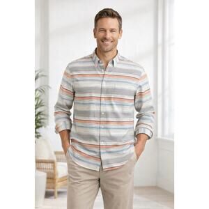 Tommy Bahama Mens Coral Horizon Long Sleeve Shirt 2XL Button Up $148